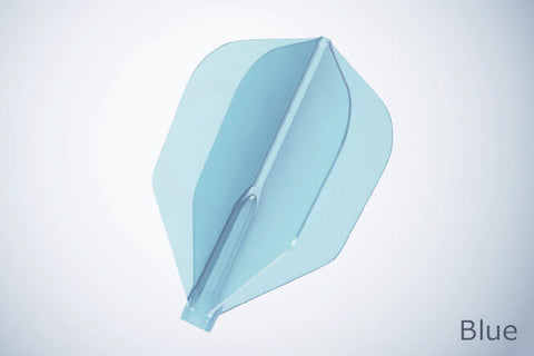 Cosmo Fit Flights - Shape Air - Clear Blue - 3 pk