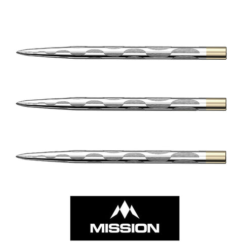 Mission Laser Plus - Solid Arc - Silver 38mm Replacement Points