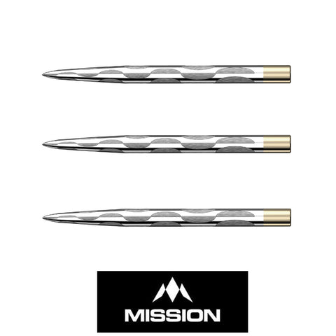 Mission Laser Plus - Solid Arc - Silver 32mm Replacement Points