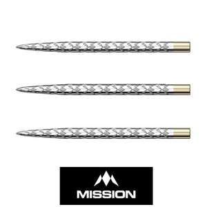 Mission Laser Plus - Multi Logo - Silver 38mm Replacement Points