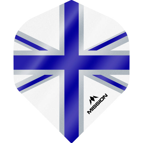 Mission Alliance Flights - Std No2 - 100 Micron - Union Flag White/Blue