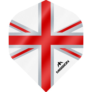 Mission Alliance Flights - Size No2 - 100 Micron - Union Flag White/Red