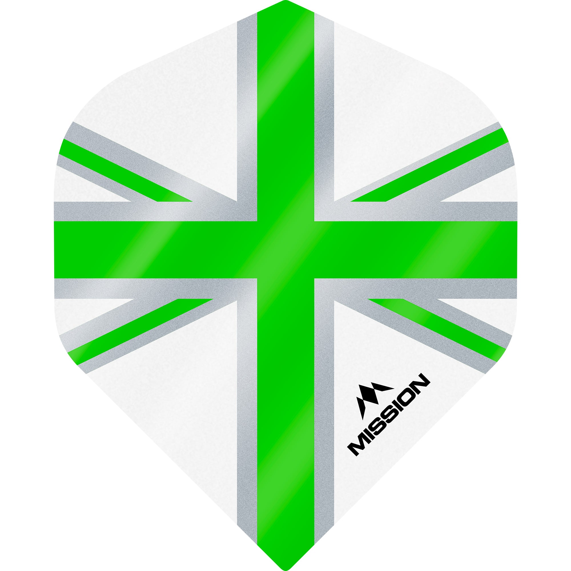 Mission Alliance Flights - Std No2 - 100 Micron - Union Flag White/Green