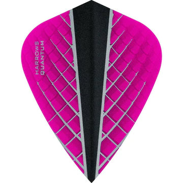 Harrows Quantum X Flights - Kite - 100 micron - Pink