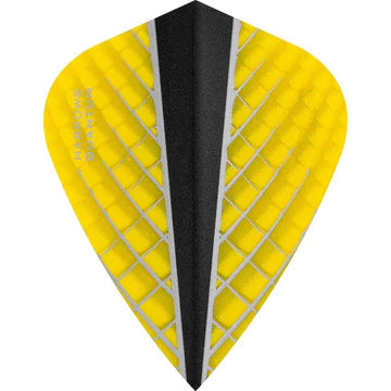 Harrows Quantum X Flights - Kite - 100 micron - Yellow