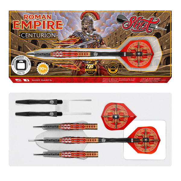 Shot Darts - Roman Empire Centurion - 90% Tungsten - 24g