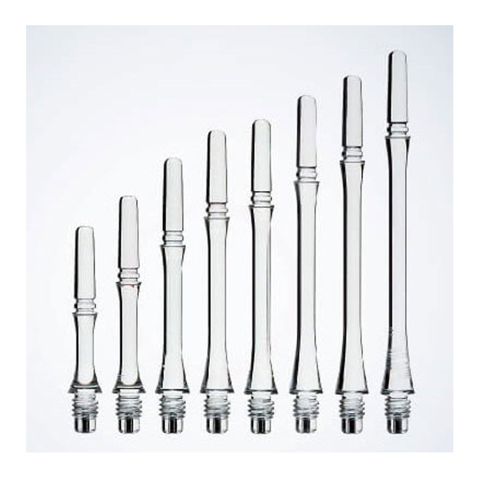 Cosmo Stems - Slim Spinning Clear Shafts - Sizes 1 - 6