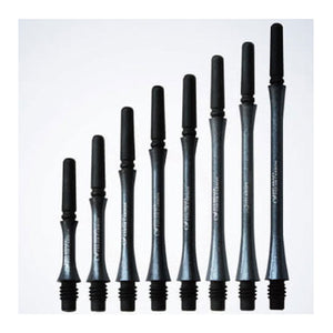 Cosmo Carbon Pearl Black - Slim Locked - Size 5 (31mm) 1 Set (4 Shafts)