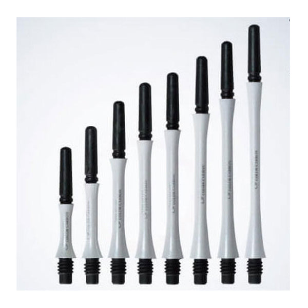 Cosmo Carbon Pearl White - Slim Locked - Size 3 (24mm) 1 Set (4 Shafts)