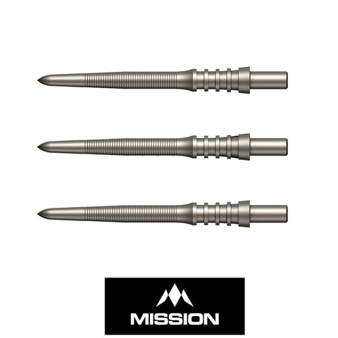 Mission Sniper Points - Micro Grip - Silver 28mm Replacement Points