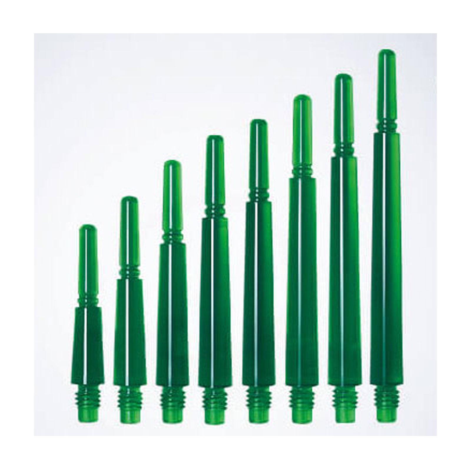 Cosmo Stems - Normal Locked Clear Green Shafts - Sizes 1 - 8