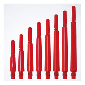 Cosmo Stems - Normal Locked Clear Red Shafts - Sizes 1 - 8