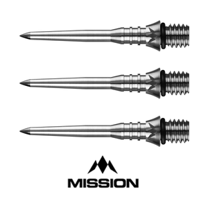 Mission Titan Pro Grooved Conversion Points 26mm Silver