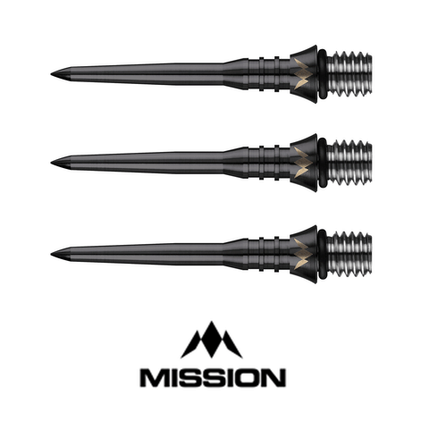 Mission Titan Pro Grooved Conversion Points 26mm Black