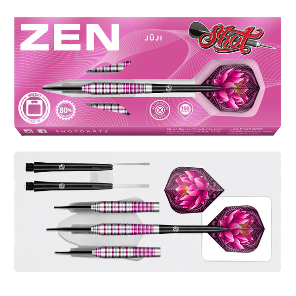 Shot Darts - Zen Juji - 80% Tungsten - 24g