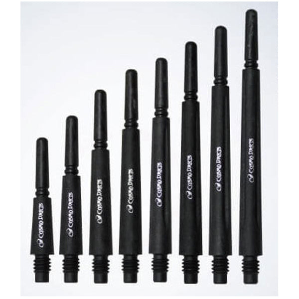 Cosmo Carbon Black - Normal Spinning - Size 4 (28.5mm) 1 Set (4 Shafts)