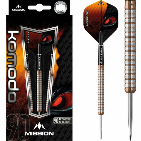 Mission Komodo GX Darts - 90% Tungsten - M1