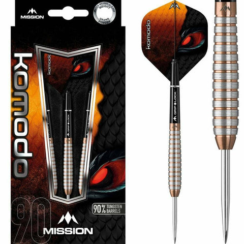 Mission Komodo GX Darts - 90% Tungsten - M2