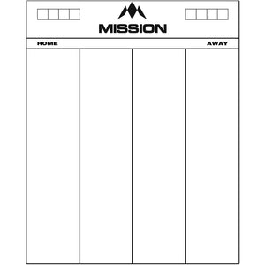 Mission Acrylic Whiteboard 501 Scoreboard