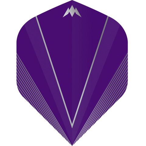 Mission Shades 100 Micron Quality Flights - Std No2 - Purple
