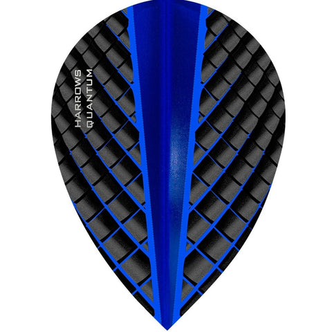Harrows Quantum 3D UV 100 micron Flights - Blue Pear