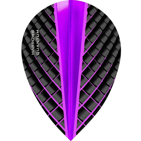 Harrows Quantum 3D UV 100 micron Flights - Purple Pear