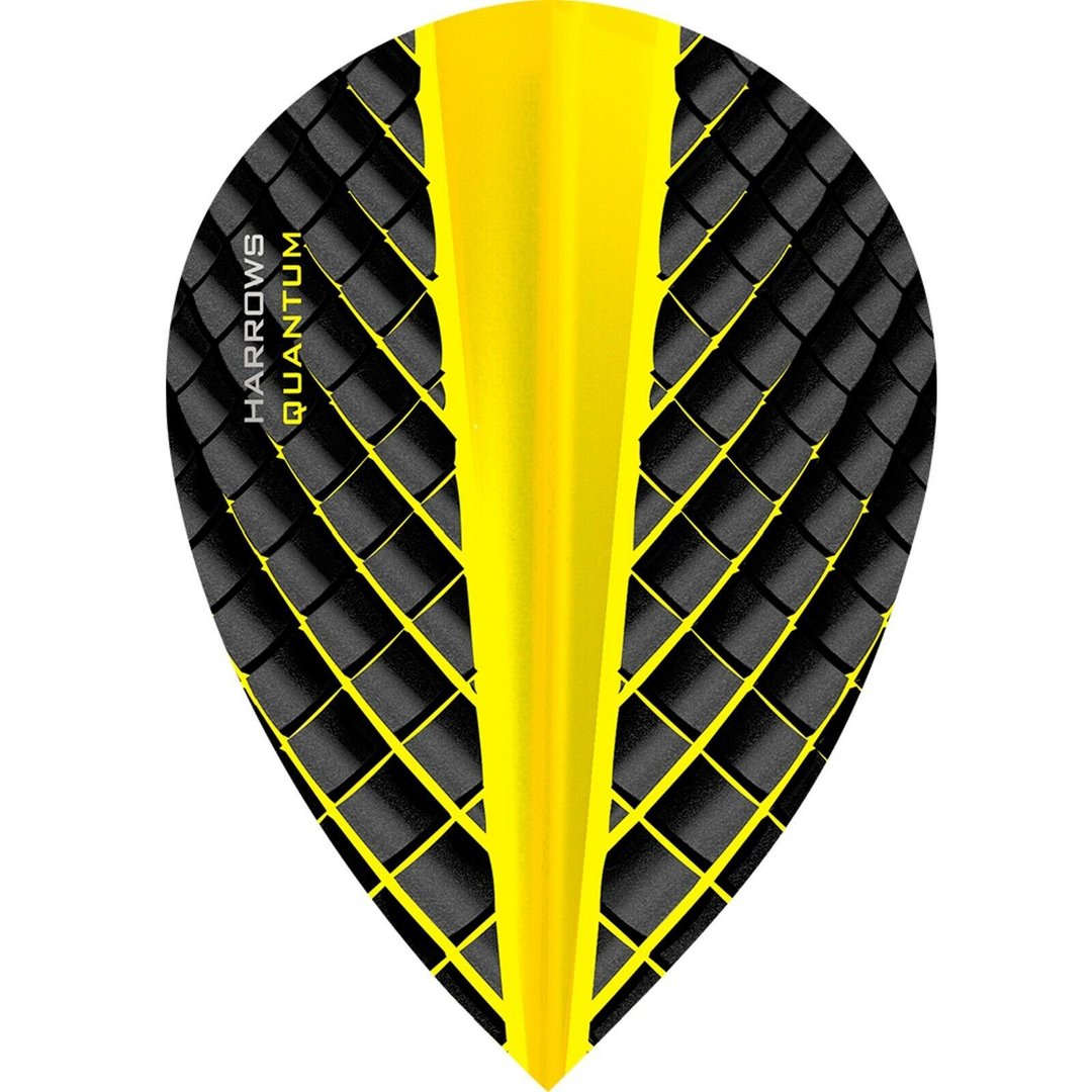 Harrows Quantum 3D UV 100 micron Flights - Yellow Pear