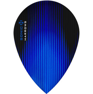 Harrows Sonic Flights - Pear - 100 micron - Blue