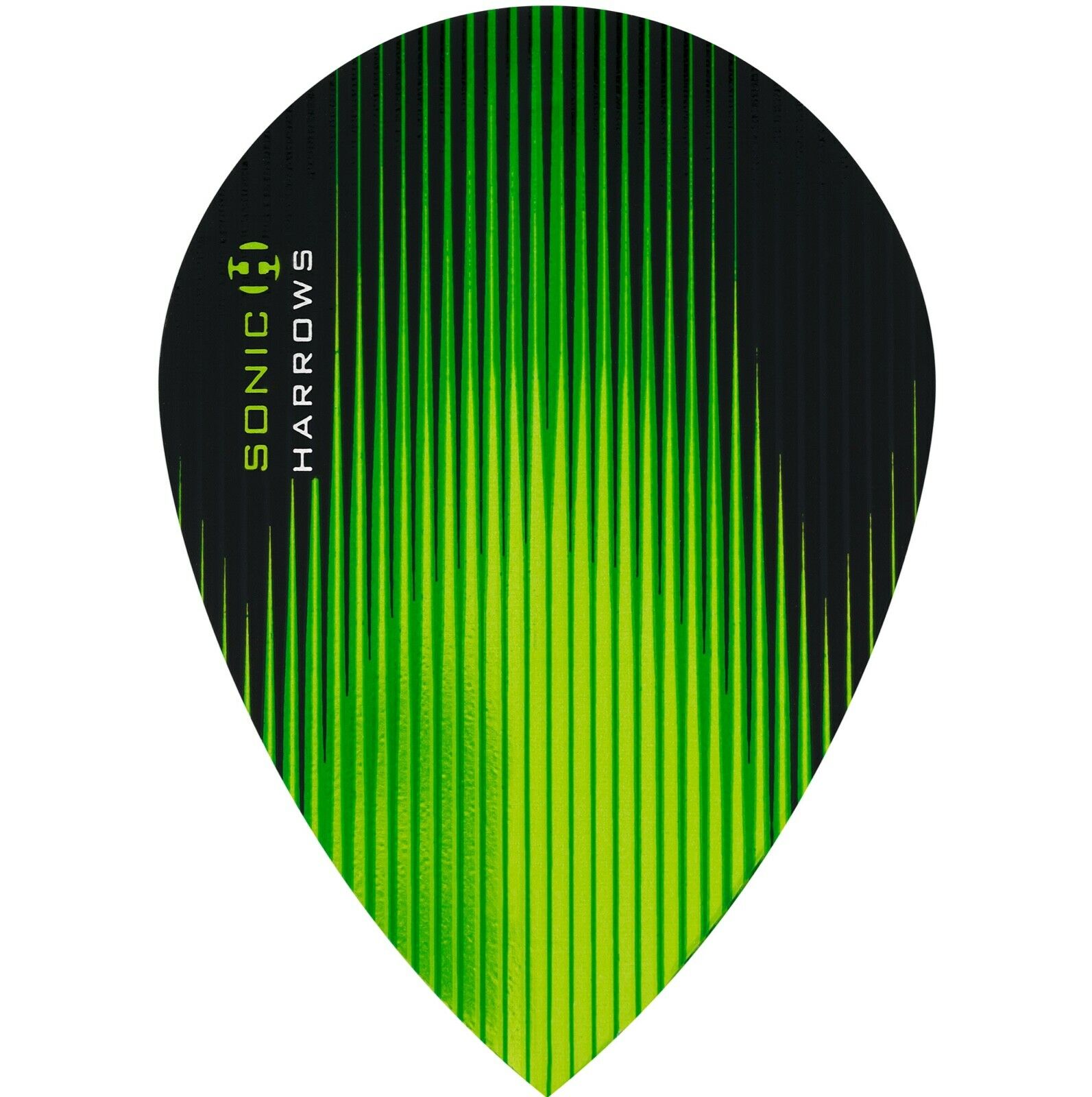 Harrows Sonic Flights - Pear - 100 micron - Green