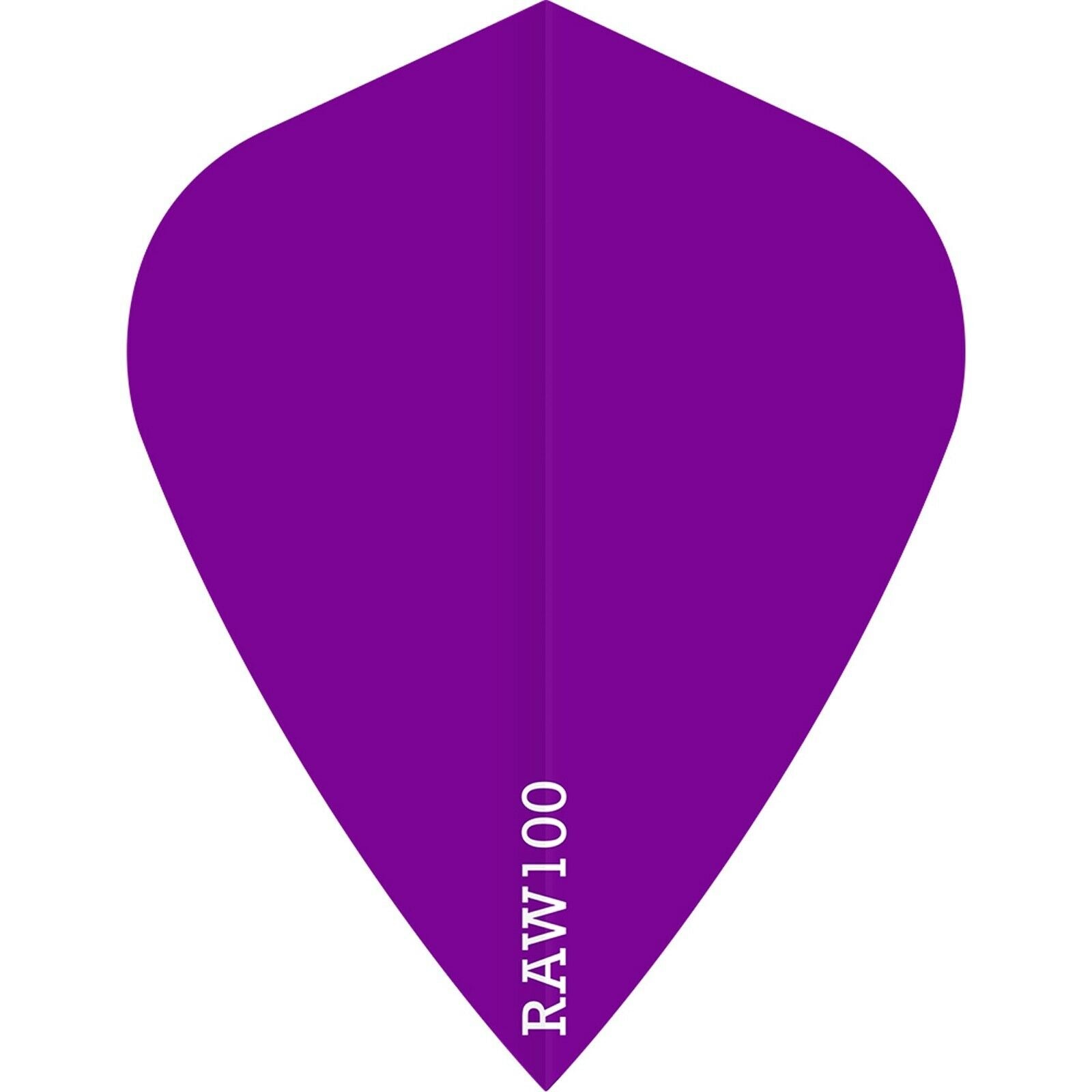 Raw 100 Plain Flights - Kite - 100 micron - Purple