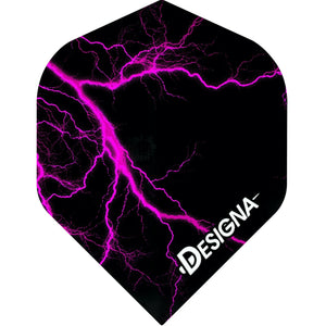 Designa Flights - Std No2 - 100 micron - Pink Lightning