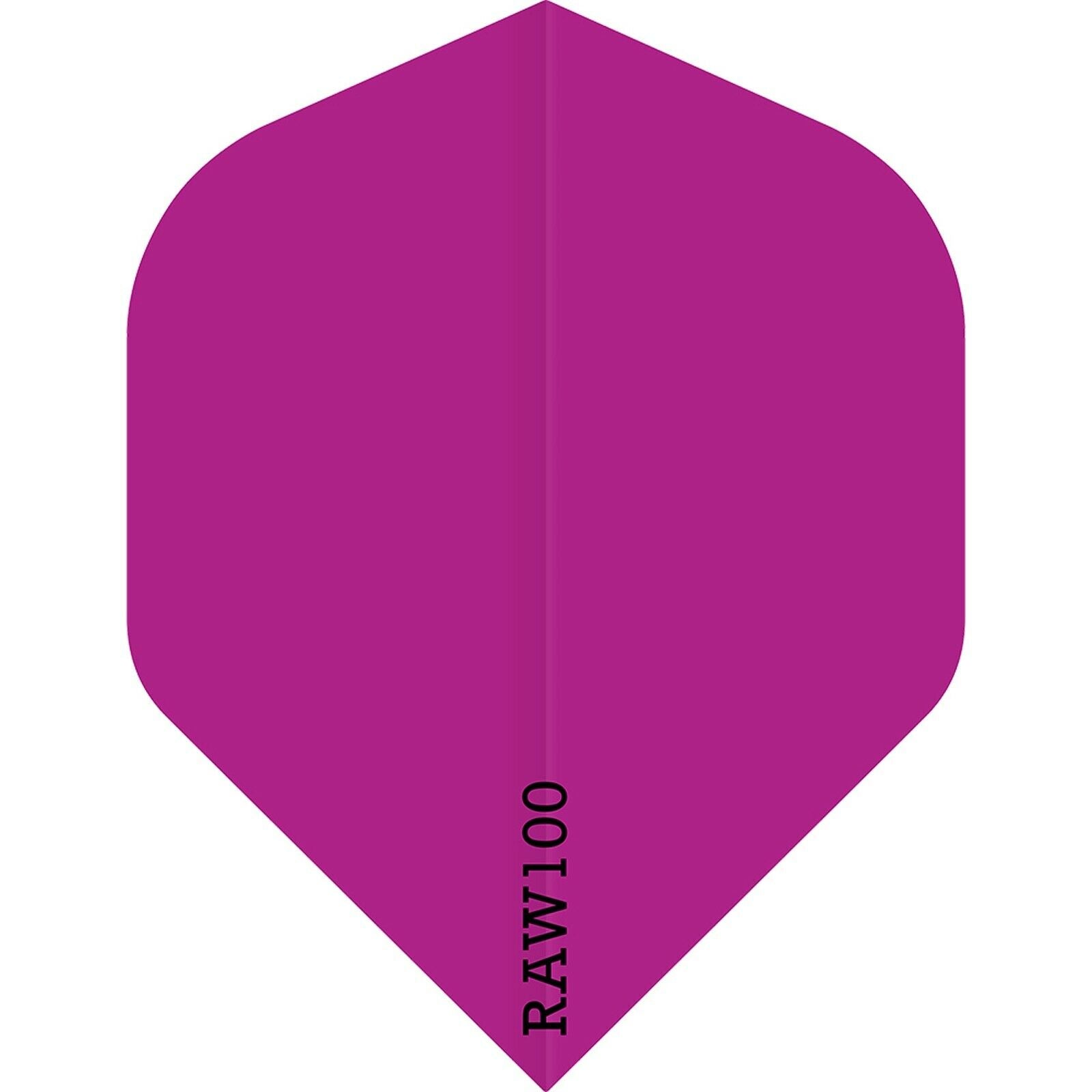 Raw 100 Plain Flights - Std No2 - 100 micron - Pink