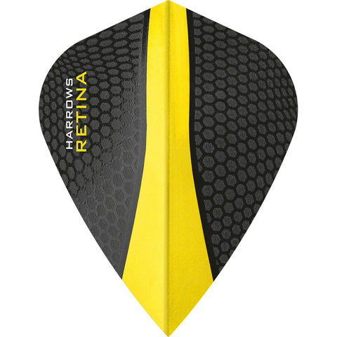 Harrows Retina Flights - Kite - 100 micron - Yellow